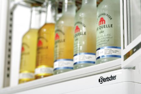 Vitrine comptoir réfrigérée 78 L blanche 435 mm - Bartscher - 700578G