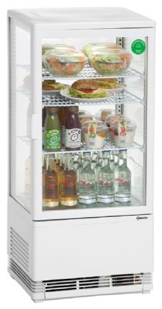 Vitrine comptoir réfrigérée 78 L blanche 435 mm - Bartscher - 700578G