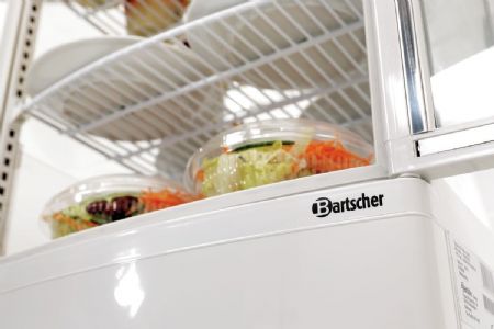 Vitrine comptoir réfrigérée 86 L blanche positive 425 mm - Bartscher - 700678G