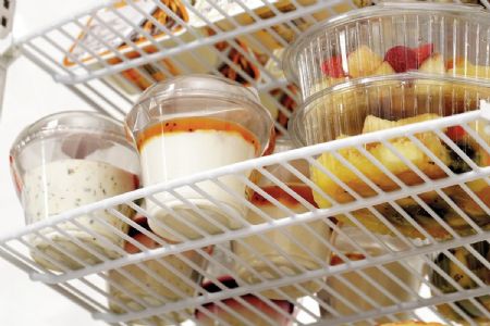 Vitrine comptoir réfrigérée 86 L blanche positive 425 mm - Bartscher - 700678G