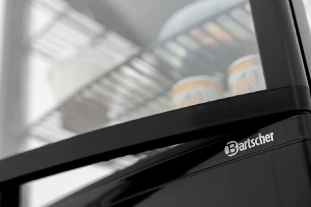 Vitrine comptoir réfrigérée 98L2T noire - Bartscher - 700698