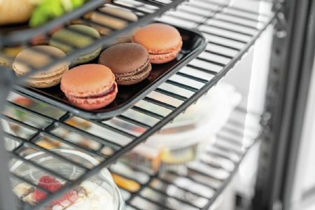 Vitrine comptoir réfrigérée 98L2T noire - Bartscher - 700698