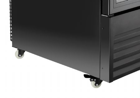 Armoire frigorifique professionnelle noire 820 L - Bartscher - 700901V1