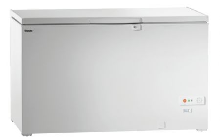 Conglateur coffre inox 391 litres avec 4 paniers amovibles