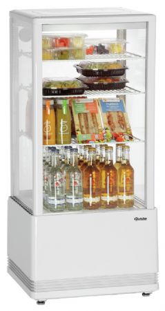 Vitrine comptoir réfrigérée 78L-WE/L 78 L 445 mm - Bartscher - 700978