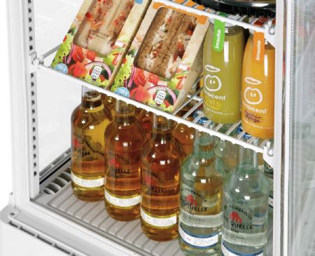 Vitrine comptoir réfrigérée 78L-WE/L 78 L 445 mm - Bartscher - 700978