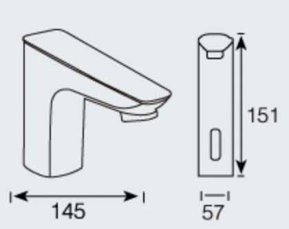 Robinet électronique sans contact pour plonge cuisine avec capteur infrarouge - Combisteel - 7013.1225