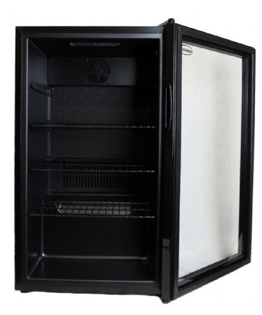 Mini armoire noire 1 porte vitrée positive 80 L 474 mm - Combisteel - 7013.2575