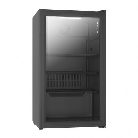 Mini armoire noire 1 porte vitrée positive 80 L 474 mm - Combisteel - 7013.2575