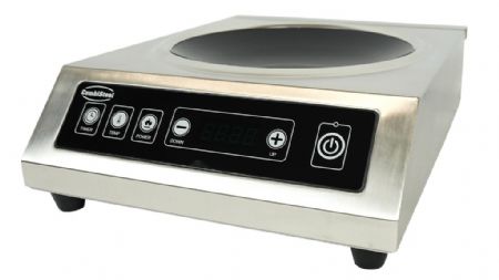 Wok à poser induction Monophasé - Combisteel - 7020.0135