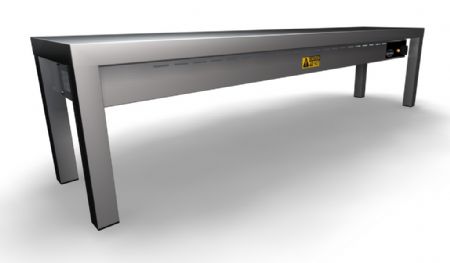 Rampe chauffante 4 éléments 1400x300x350 mm - Combisteel - 7020.0710