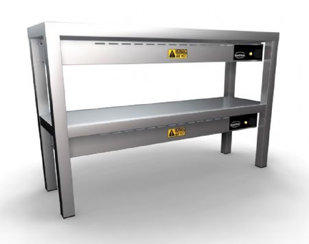 Rampe chauffante 6 éléments 1000x300x650 mm - Combisteel - 7020.0730