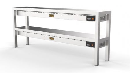 Rampe chauffante 8 éléments 1600x300x650 mm - Combisteel - 7020.0745