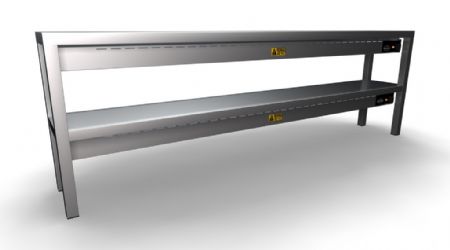 Rampe chauffante 12 éléments 2000x300x650 mm - Combisteel - 7020.0755