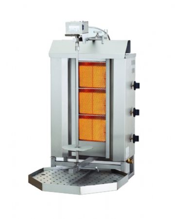 Grill kebab gaz - Combisteel - 7049.0005