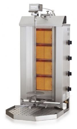 Grill kebab gaz - Combisteel - 7049.0010
