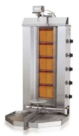 Grill kebab gaz - Combisteel - 7049.0015
