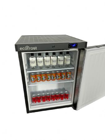 R�frig�rateur en acier inoxydable � 1 porte de 200 litres - 600x635x835 mm