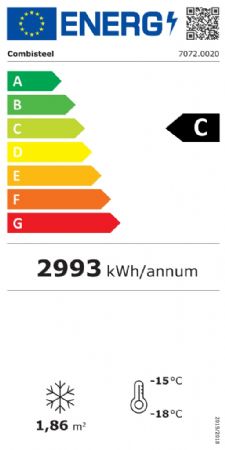 Congélateur horizontal supermarché 1216 L - Combisteel - 7072.0020