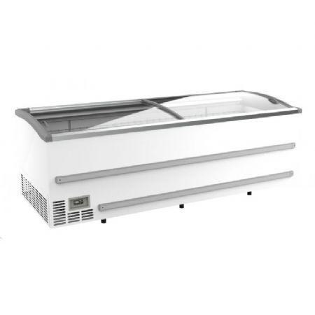Conglateur bahut professionnel pour supermarch blanc 2500 l 2508x952x894
