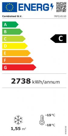 Congélateur horizontal supermarché 1136 L - Combisteel - 7072.0110