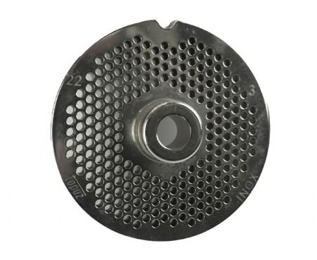 Plateau  trous 3mm diametre pour hachoir 22 - 450kg/h