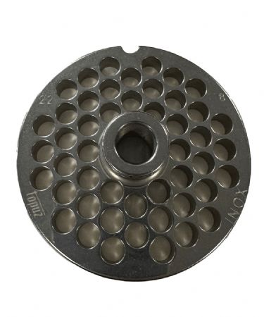 8MM PLATEAU  TROUS POUR HACHOIR 22 - 450KG/H