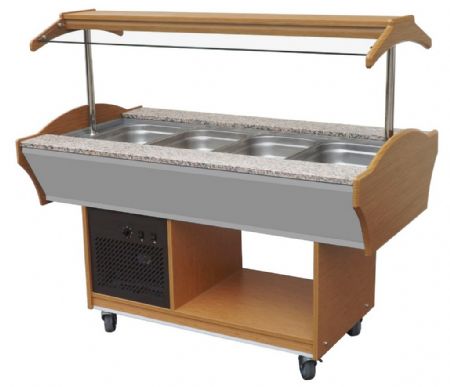 Buffet réfrigéré positif 1550x900x850 mm - Combisteel - 7077.0010 Buffet réfrigéré positif 1550x900x850 mm - Combisteel - 7077.0010
