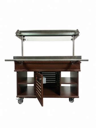 Buffet réfrigéré positif 3 bacs GN 1/1 1200x700x1400 mm - Combisteel - 7078.0005