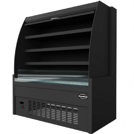 Vitrine libre service Noire 440 L positive 1500 mm - Combisteel - 7080.0015