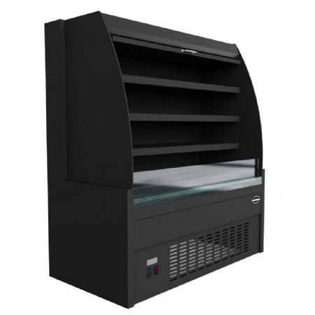 Vitrine libre service Noire 440 L positive 1500 mm - Combisteel - 7080.0015 Vitrine libre service Noire 440 L positive 1500 mm - Combisteel - 7080.0015