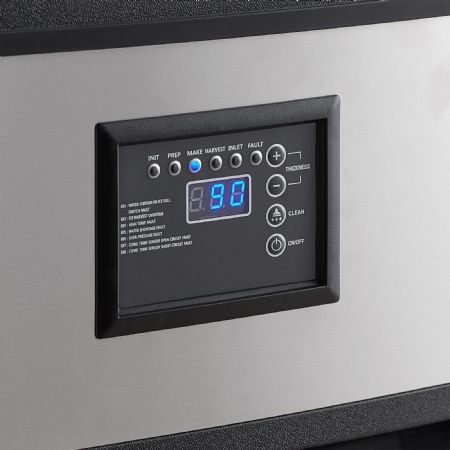 Machine à glaçons professionnelle à refroidissement à air avec reserve 36kg - 95/24h Machine à glaçons professionnelle à refroidissement à air avec reserve 36kg - 95/24h