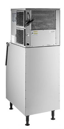 Machine à glaçons professionnelle à refroidissement à air avec reserve 125kg - 159/24h Machine à glaçons professionnelle à refroidissement à air avec reserve 125kg - 159/24h