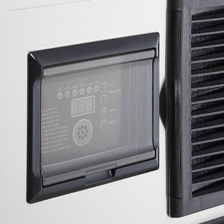 Machine à glaçons professionnelle à refroidissement à air avec reserve 170kg - 227/24h Machine à glaçons professionnelle à refroidissement à air avec reserve 170kg - 227/24h