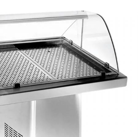 Vitrine rfrigre poissons sur socles largeur 1900mm