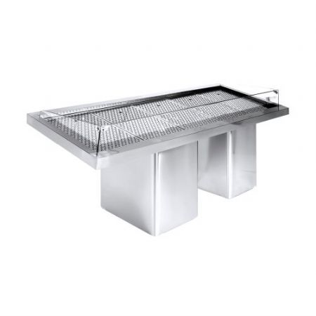 Vitrine poissonnerie libre-service 2320x920x920 mm - Combisteel - 7083.0030