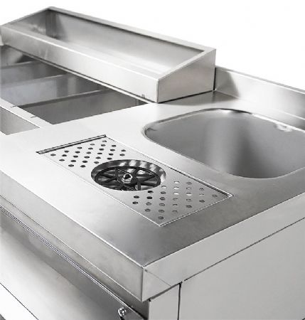 Table cocktail professionnelle réfrigérée 3 tiroirs GN 2/3 - Combisteel - 7083.0050