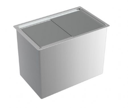 Bac  glace encastrable inox - 485x305x365mm