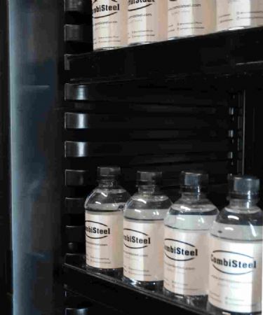 Rfrigrateur  boissons noir avec 1 porte vitre - 400 litres