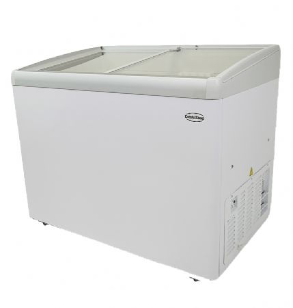 Congélateur coffre 336 L avec couvercle en verre - Combisteel - 7086.0030