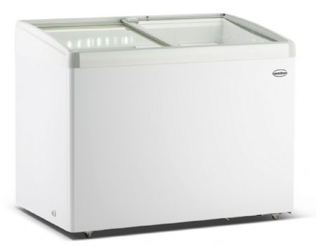 Congélateur coffre 336 L avec couvercle en verre - Combisteel - 7086.0030