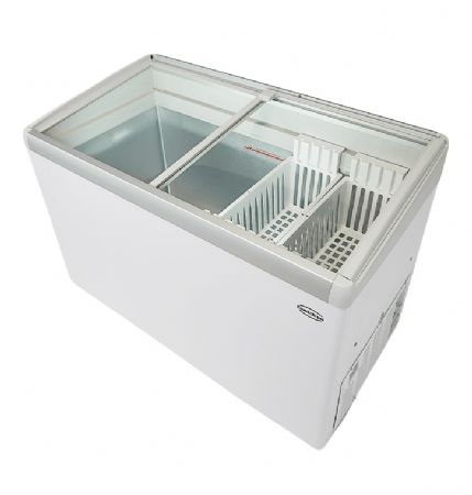 Congélateur coffre 396 L avec couvercle en verre coulissant - Combisteel - 7086.0035