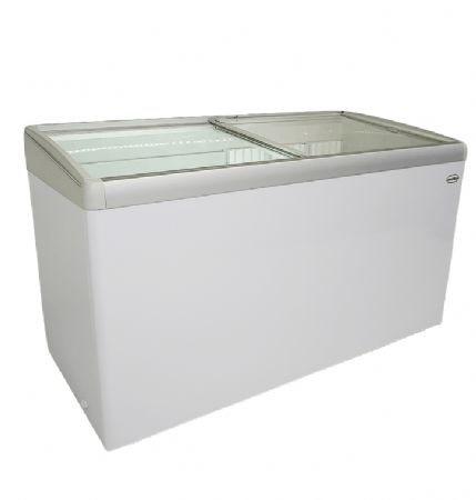 Congélateur coffre 456 L couvercle en verre - Combisteel - 7086.0040