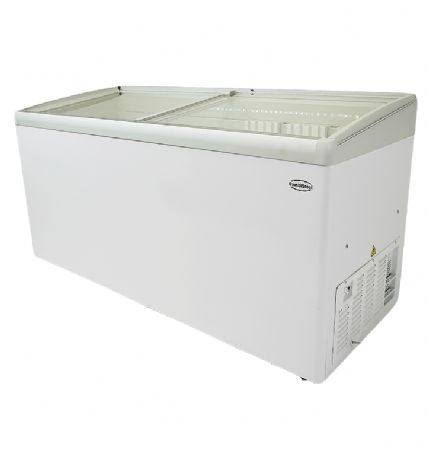 Congélateur coffre 516 L avec couvercle en verre coulissant - Combisteel - 7086.0045