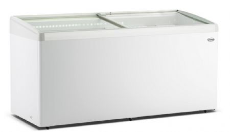 Congélateur coffre 586 L couvercle coulissant en verre - Combisteel - 7086.0050