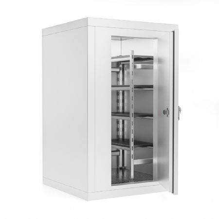 Chambre froide sans groupe isolation 100 mm 1360x1360x2200 mm - Combisteel - 7087.0005