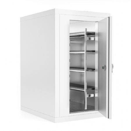 Chambre froide sans groupe isolation 100 mm 1360x1660x2200 mm - Combisteel - 7087.0010