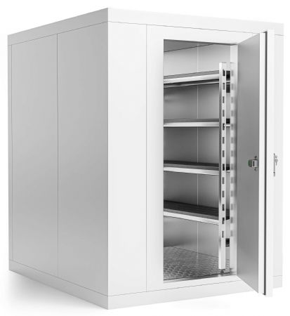 Chambre froide professionnelle positive et négative isolation 100 mm 1660x1960x2200 mm - Combisteel - 7087.0025