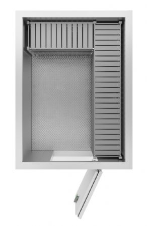 Chambre froide sans groupe isolation 100 mm 1660x2260x2200 mm - Combisteel - 7087.0030