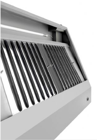 Hotte Murale avec Moteur 1000x900x450 mm - Combisteel - 7088.0005